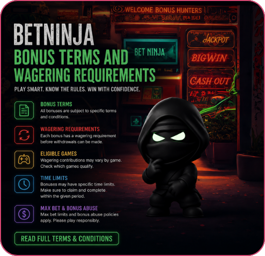 Betninja casino Bonus